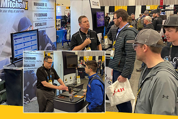 VISION 2025 Mitchell 1 booth