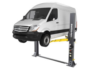 BendPak 12APF lift with van