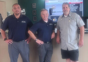 From Left - Eric Anderson (General Manager, Silverlake), Will Sando (Brand President, Silverlake), Jim Lambert (Previous Northwest Auto Owner).