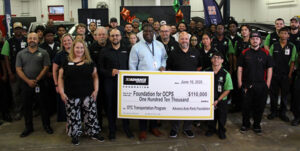 Orange Technical College Check Donation