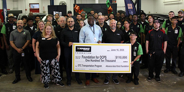 Orange Technical College Check Donation