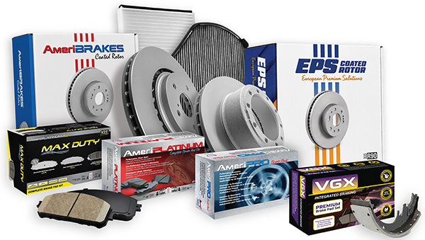 Collage - Brakes CAFs Rotors VGX